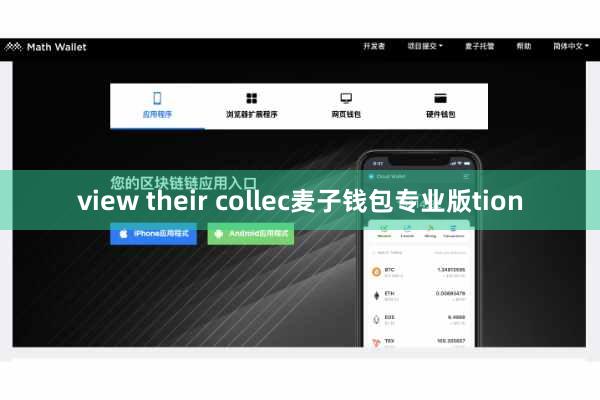 view their collec麦子钱包专业版tion